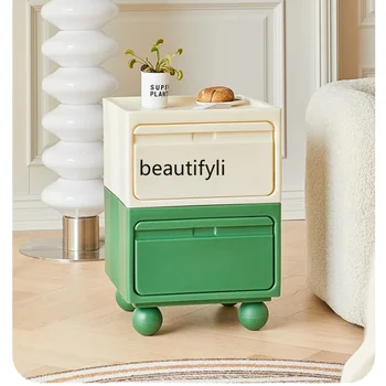  Многофункциональный шкаф для хранения бытового цвета Бытовая мини-тумбочка Шкаф для закусок