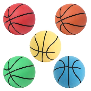  Школьный класс Декор Мини Баскетбол Стресс Мяч Маленький Мягкий Резиновый Баскетбольный Мяч H58D