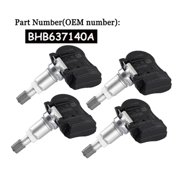 4 шт./лот BHB637140A 433 МГц Датчик давления в шинах TPMS для Mazda 2 3 5 6 CX-5 CX5 CX-6 CX6 CX-9 CX9 MX-5 Artz GS1D37140