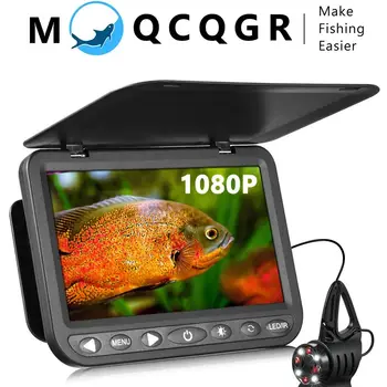 2023 Новейшая подводная камера 1080P HD 10000 мАч для зимней подледной рыбалки со светодиодным и инфракрасным светом, камера для рыбалки