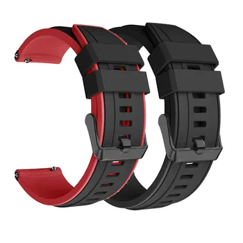 Силиконовый ремешок на запястье для Realme Dizo Watch 2 Sports/D R Talk / Pro Смарт-часы Браслет 20 22 мм для ремешка для часов Oneplus