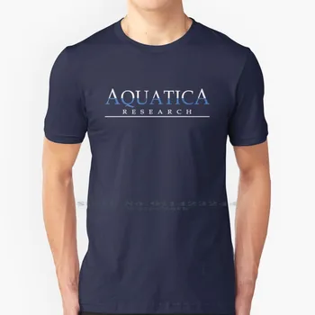 Aquatica Research-Темно-синяя морская футболка хлопковая 6XL Темно-синее море Фильм Темно-синее море Фильм Мэг Мелководье 47 метров Акулы