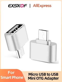 Адаптер Mini OTG Интерфейс Micro USB на USB USB2.0 к Micro USB широко используется в телефонах Android для Samsung HUAWEI XIAOMI OPPO