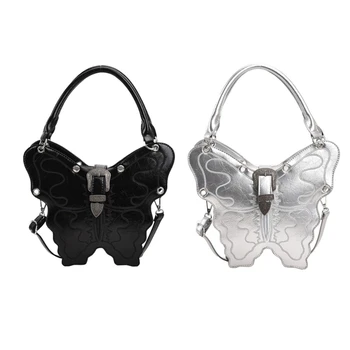 Большая сумка в форме бабочки Сумка через плечо из искусственной кожи Сумка Повседневная сумка