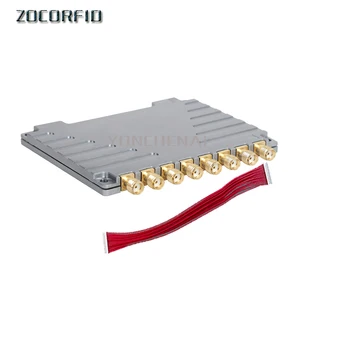 16 портов RFID UHF Модуль считывателя дальнего действия RS232 TCP / IP Board Ethernet для управления складом запасов