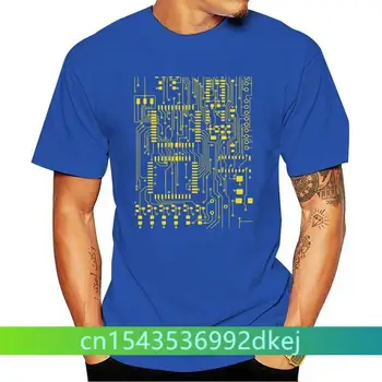 Мужская футболка Компьютерная печатная плата Электроника Tech(1) Женская футболка