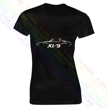 Autotees Автомобиль для Fiat X1 9 Bertone Автолюбители Женская футболка Леди Рубашка Подарок Ретро Классика Лучшее качество Женская футболка