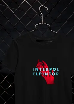 INTERPOL El Pintor Album Indie Logo Мужская женская футболка