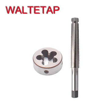 WALTETAP 1 Комплект Левый трапециевидный метчик и набор матриц TR 8 10 12 14 16 X1,5 X2 X3 X4 Резьба Метчики T R Круглые резьбовые плашки