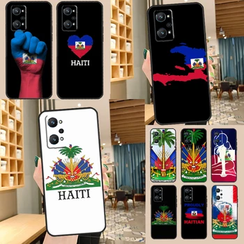 Гаити Флаг Гаити для чехла Realme C55 C35 C33 C31 C30 C25 C21Y C15 C11 GT Neo 5 3 2 Чехол Realme 9 10 11 Pro Plus