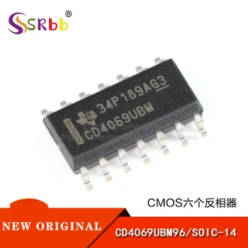 50шт/ лот Оригинальная аутентичная CD4069UBM96 SOIC-14 CMOS Логический чип SMD с шестью инверторами