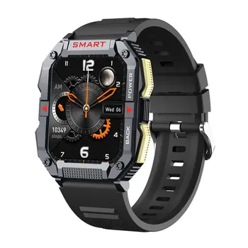 для Doogee V31 V30T V30 Pro V20 Pro Smart Watch Bluetooth Call 1,83-дюймовый экран с длинным экраном в режиме ожидания три стойкие спортивные часы на открытом воздухе