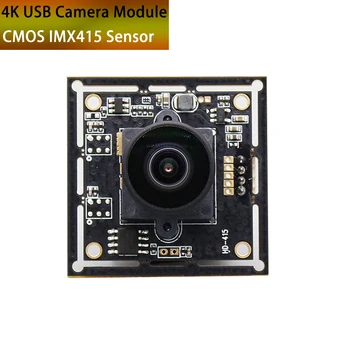 8MP 4K HD Широкоугольный модуль камеры CMOS IMX415 Les Angle FOV 170Degree 30FPS 3840 * 2160 MJPEG Для Windows Linux Android Mac Видео