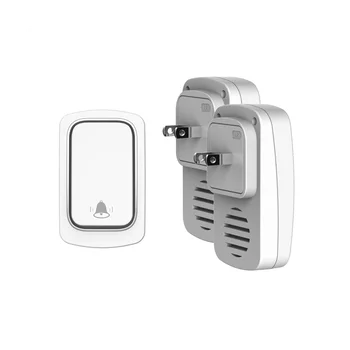 Батарея не требуется Водонепроницаемый дверной звонок с автономным питанием Комплекты домашнего уличного кинетического кольца США Вилка C