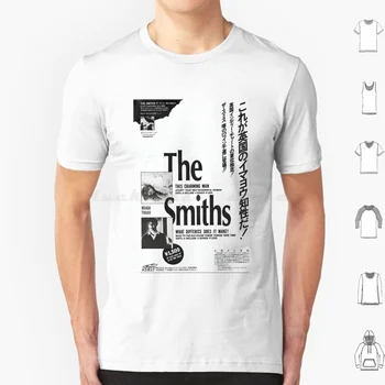 The Smiths-International Плакат Футболка Большой Размер 100% Хлопок Smiths Инди Музыка Альтернативная Винтаж Концерт Smiths Vintage