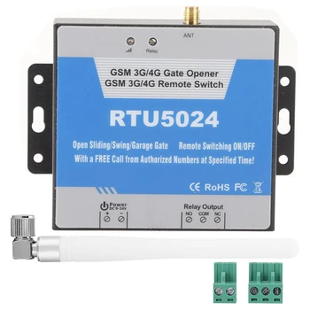 1 шт. RTU5024 GSM Открыватель ворот RTU5024 Контроллер доступа к мобильному телефону Дистанционный 4G GSM Открыватель ворот