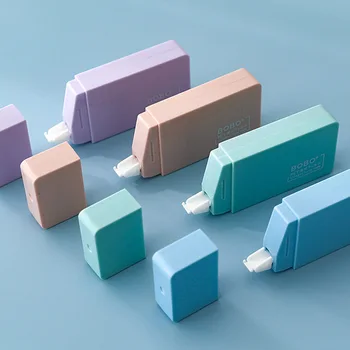 6 шт./компл., Morandi Color Fashion Design Mini Correction Tape Set для школьных канцелярских принадлежностей, канцелярских принадлежностей, студенческих школьных принадлежностей