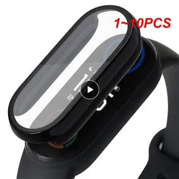  1 ~ 10 шт. Защитная пленка для экрана Mi Band 8 7 6 5 4 Case Smart Watch Мягкий защитный чехол для стеклянного ремешка MiBand 7Pro