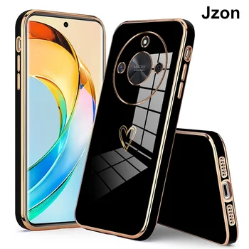 Jzon For Honor X50 5G Чехол для телефона Love Style Покрытие задней крышки Противоударная защитная оболочка