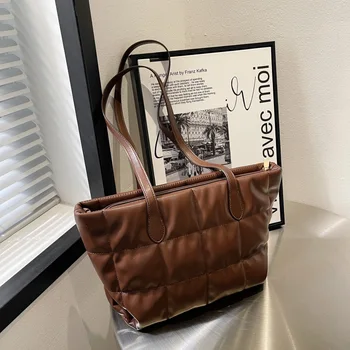  Большая емкость Женские сумки из искусственной кожи Высокое качество Женские сумки-мессенджеры через плечо Модный дизайнер Женская сумка для покупок