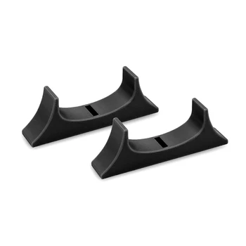 1 пара 3D-печатных аксессуаров для охлаждающей ножки Аксессуары Черный пластик для игровой консоли Wii U