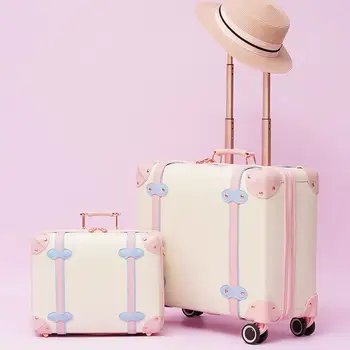 18-дюймовый дорожный чемодан женский маленький легкий ручной клади 16-дюймовый модный чемодан мужской чехол на тележке специальная воздушная коробка