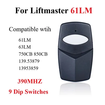 Для Liftmaster Sears Craftsman 61LM 139.53513 390 МГц 9 DIP-переключателей Дистанционное управление