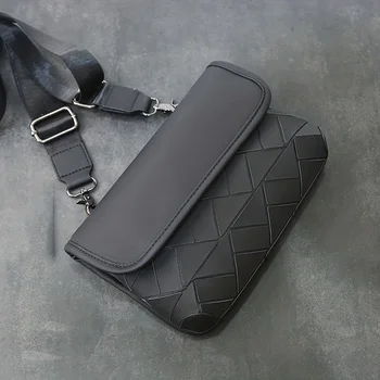 Новая модная нагрудная сумка Lingge, маленькая сумка через плечо, мужская сумка корейской версии, сумка с головой тигра, сумка через плечо модного бренда, мобильный фо